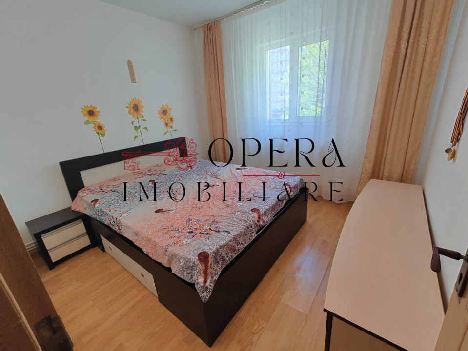 Apartament 3 camere, semidecomandat, de inchiriat, zona Dacia