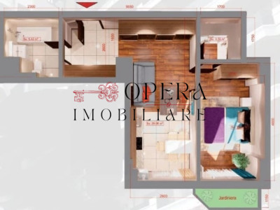 Apartament 2 camere, open space, de vanzare, zona Copou - Sadoveanu
