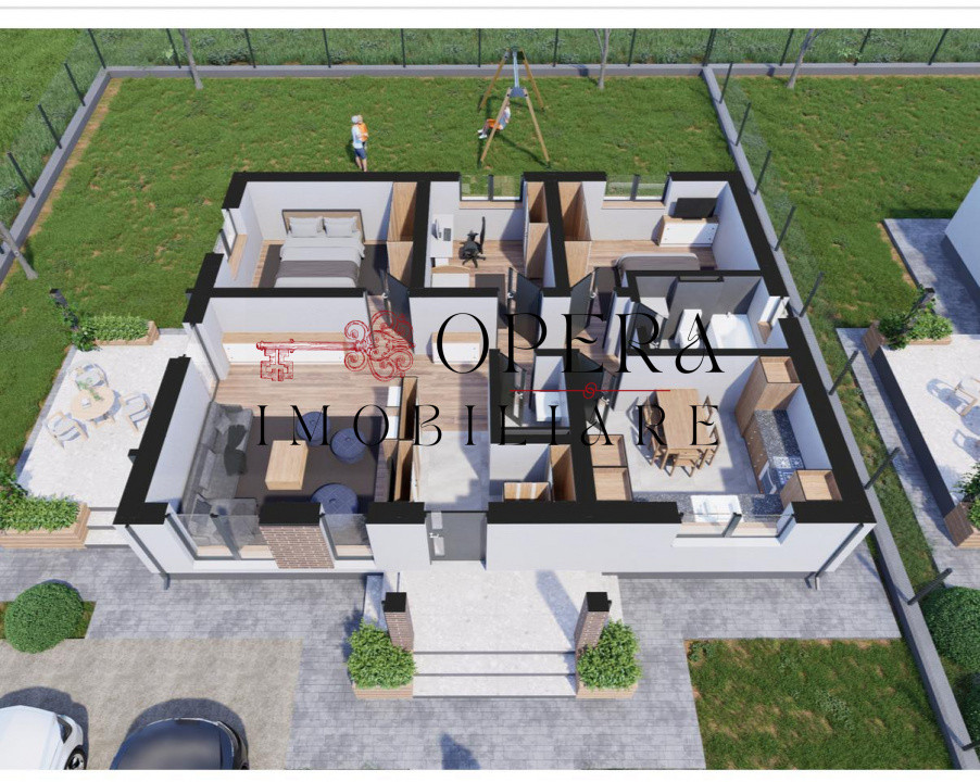 Oportunitate! Casa single, 4 camere, de vanzare, zona Dancu-Holboca, Comision 0!