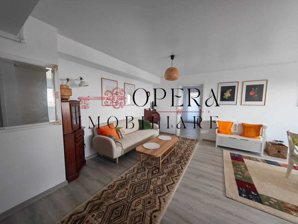 Prima inchiriere! Apartament 2 camere, open space, zona Copou - Sadoveanu