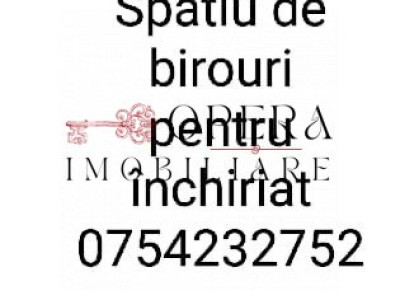 Spatiu pentru birou, de inchiriat, zona Podul de Fier- Tatarasi